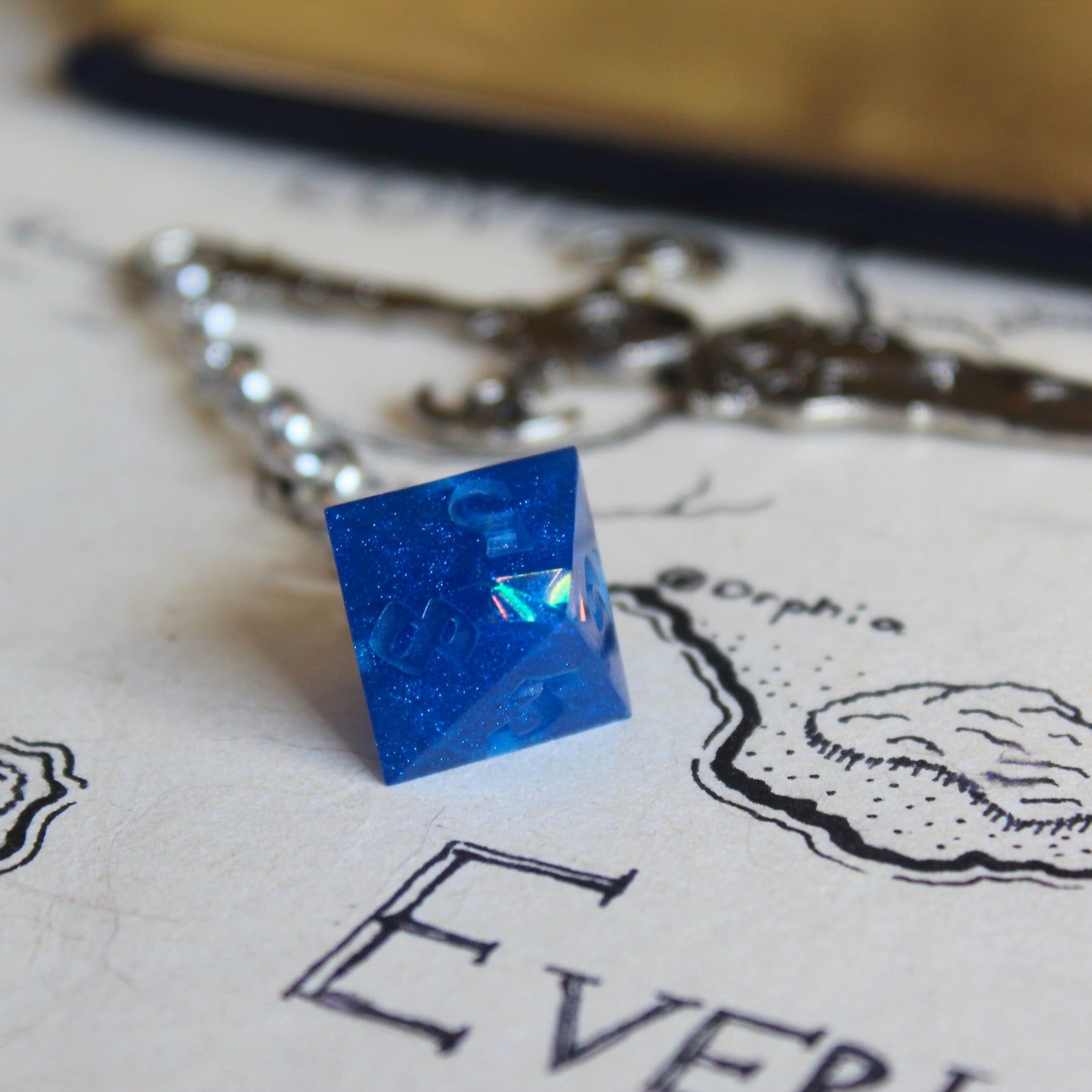 Gem of the Moon Hair Sword with Dice