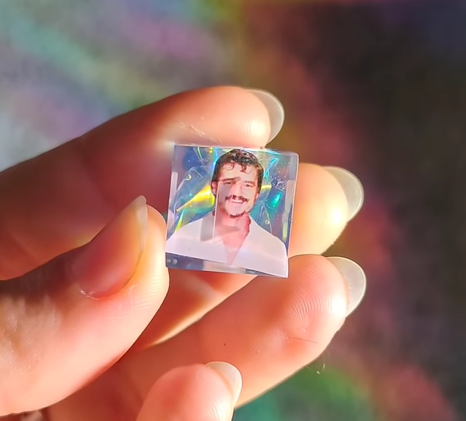 Pedro Pascal Dice Set (as seen on Instagram)