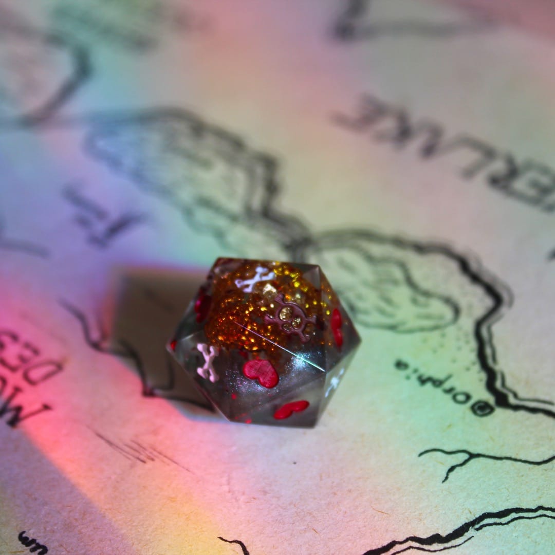 Last Breath Death Save Dice - D20