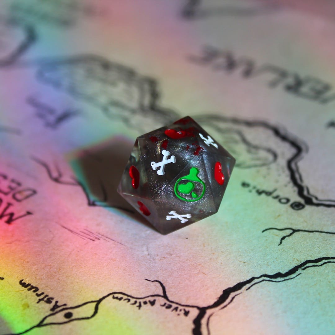 Defy Fate Death Save Dice - D20