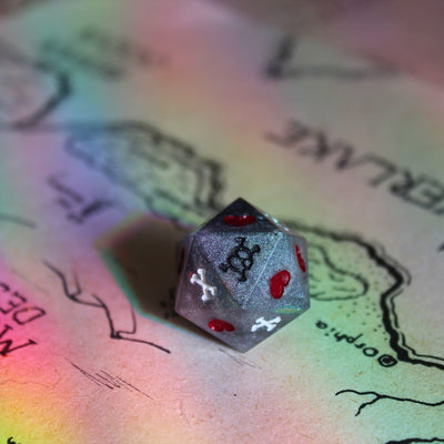 Fate's Mercy Death Save Dice - D20