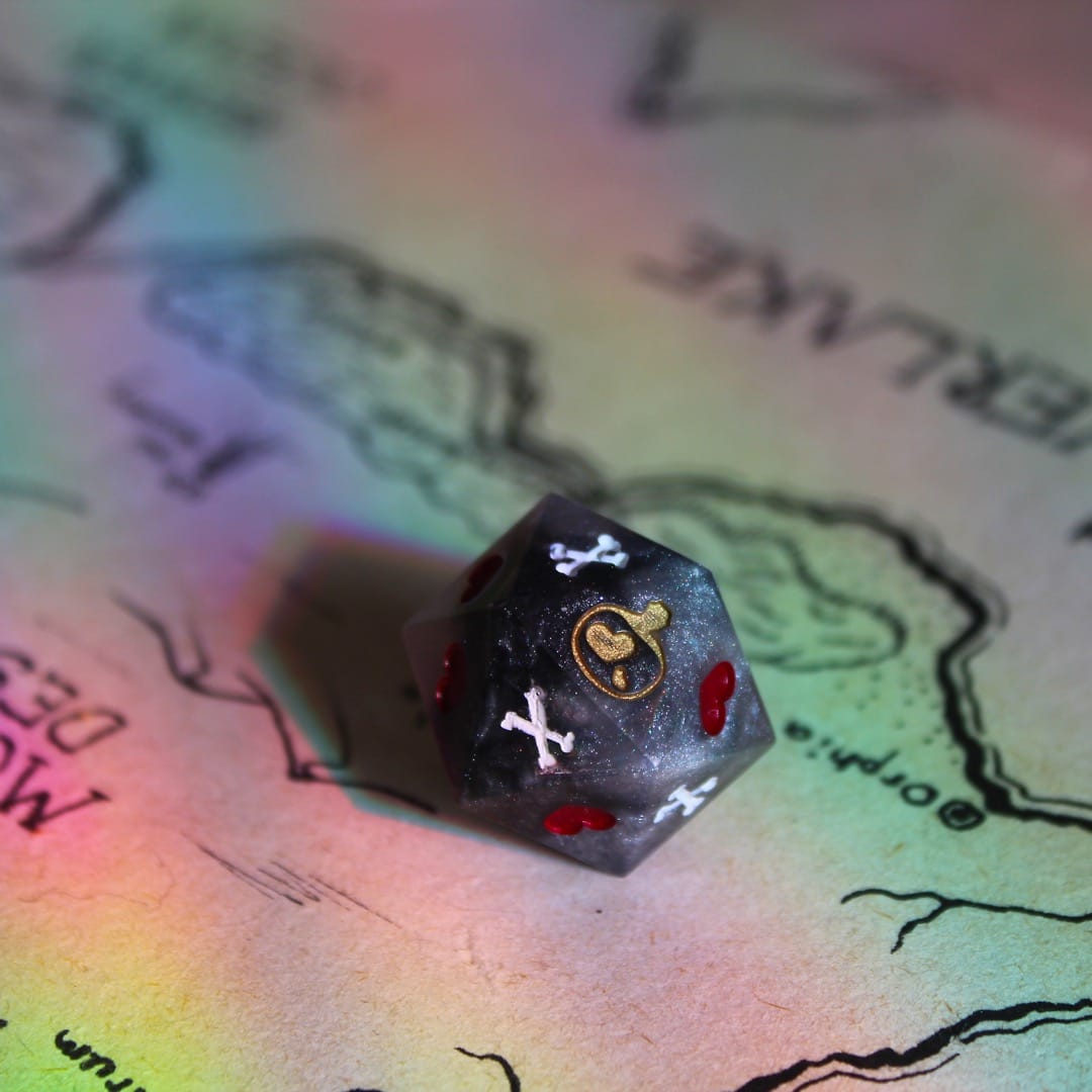 Fate's Mercy Death Save Dice - D20
