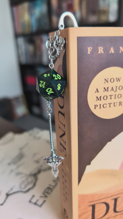 Valen Bookmark with Dice