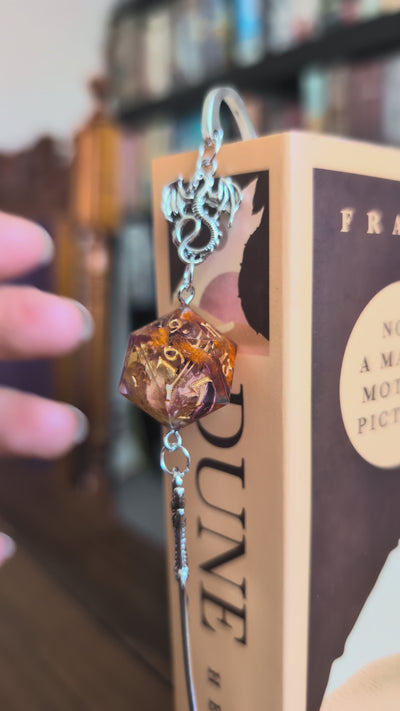 Malric Bookmark with Dice
