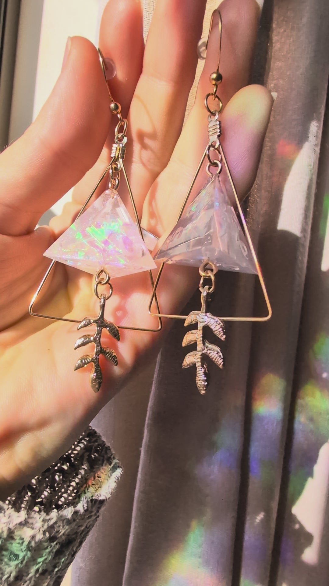 Phantom's Earrings with Dice