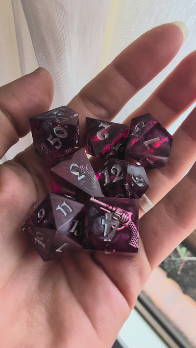 Gunslinger 7-Piece Polyhedral Dice Set
