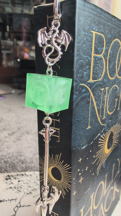 Slime's Sword Bookmark with Dice