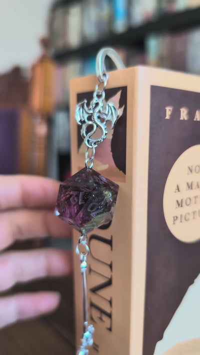 Ashvex Bookmark with Dice