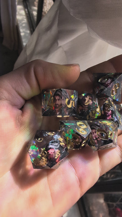 Verso from Expedition 33 7-Piece Polyhedral Dice Set