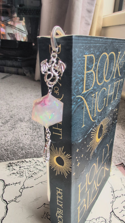 Witch's Sword Bookmark with Dice
