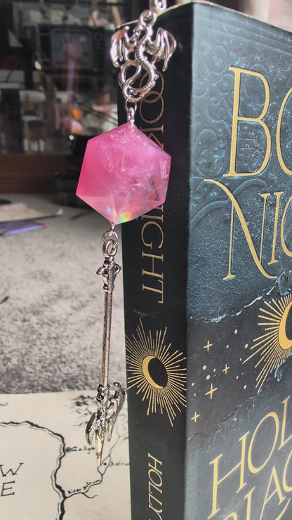 Centaur's Sword Bookmark with Dice