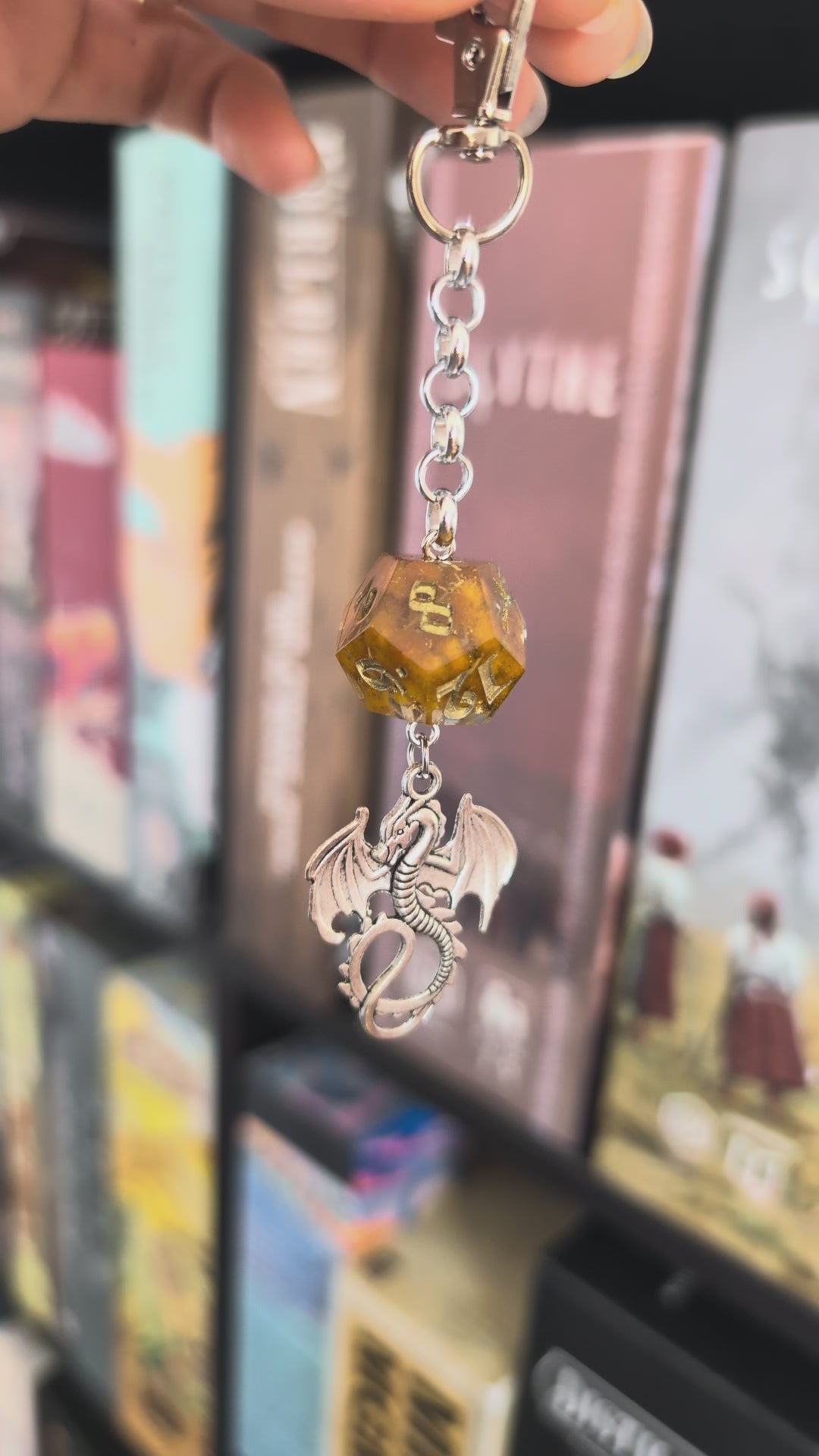 Ravik Keychain with Dice