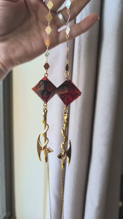 The Barbarian Glasses Chain with Dice