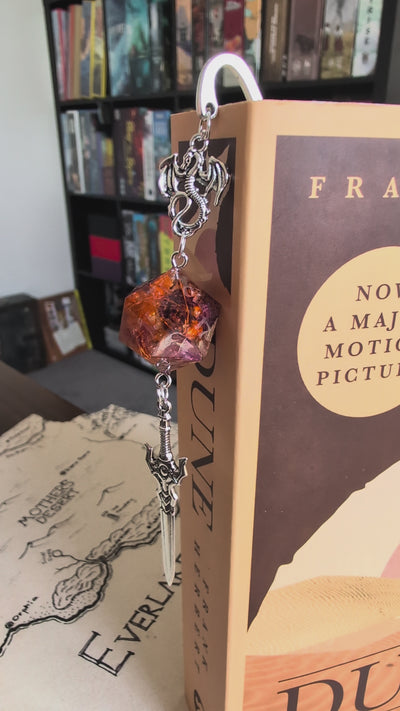 Korvus Bookmark with Dice