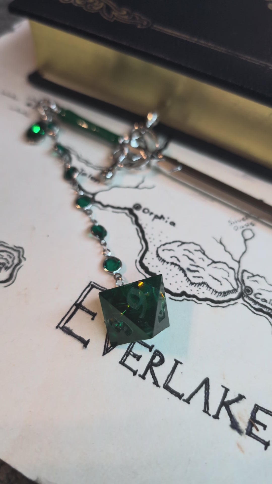 Load video: The Wild Woods Hair Sword with Dice