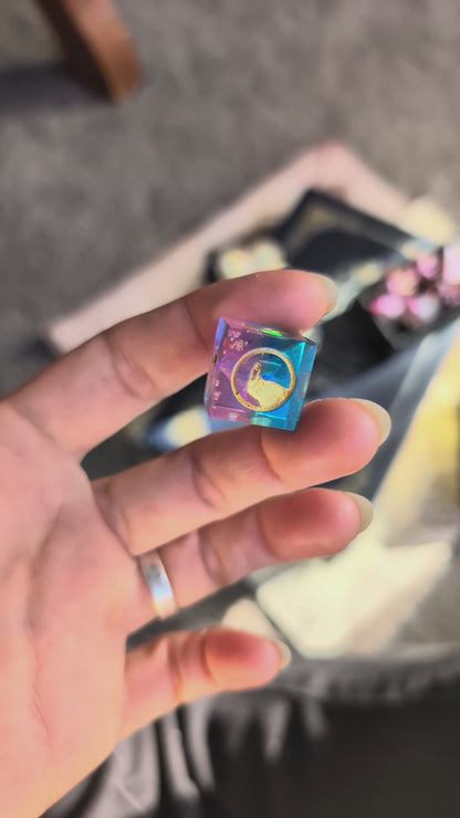 Fairy Kingdom 7-Piece Dice Set
