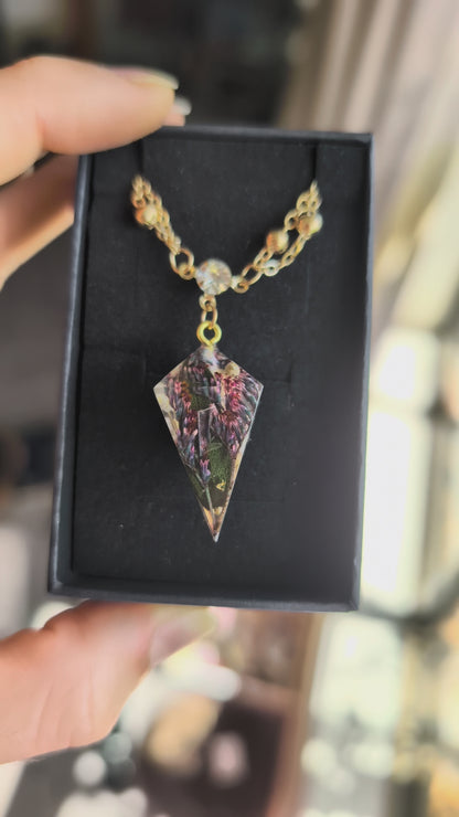 Garden Fairies Dice Necklace