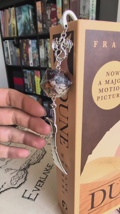 Noctis Bookmark with Dice