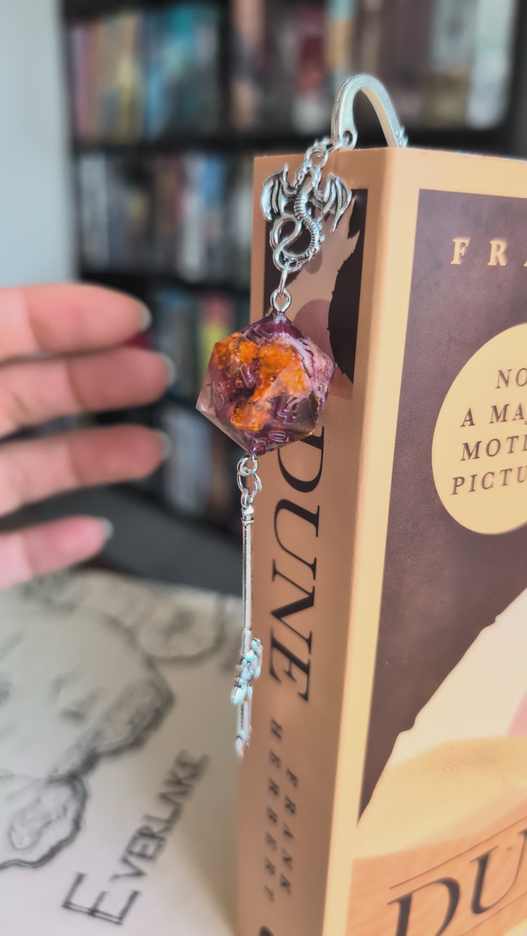 Edrik  Bookmark with Dice