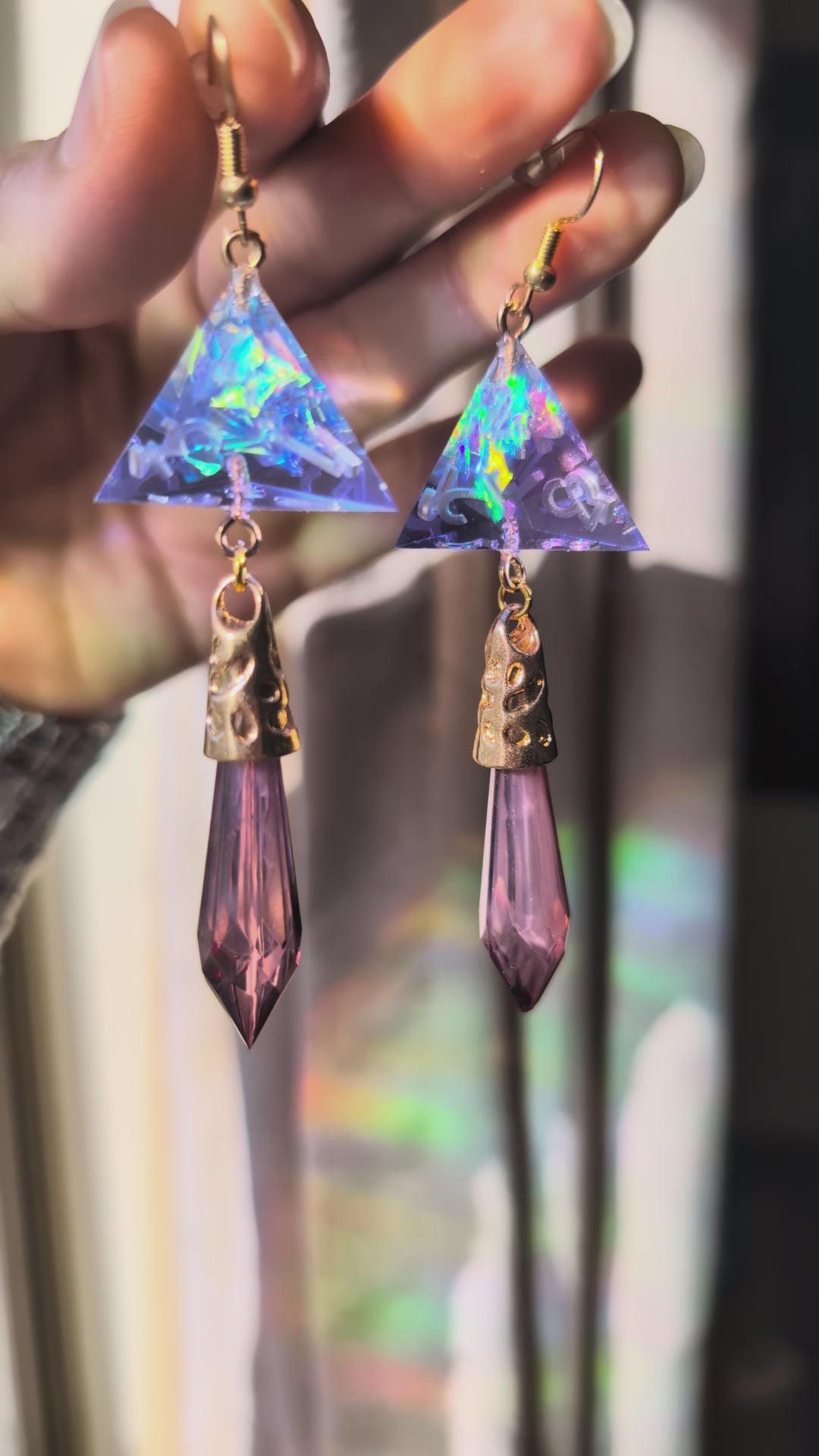 Fairy's Earrings with Dice