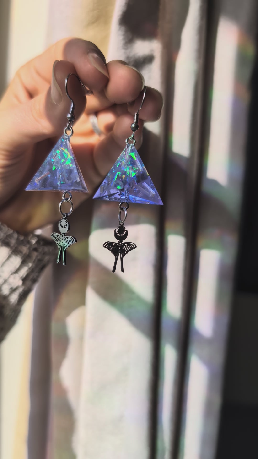 Pixie's Earrings with Dice