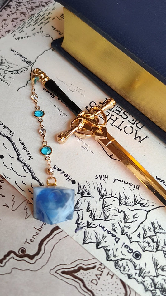 Treasure of the Mariners Hair Sword with Dice