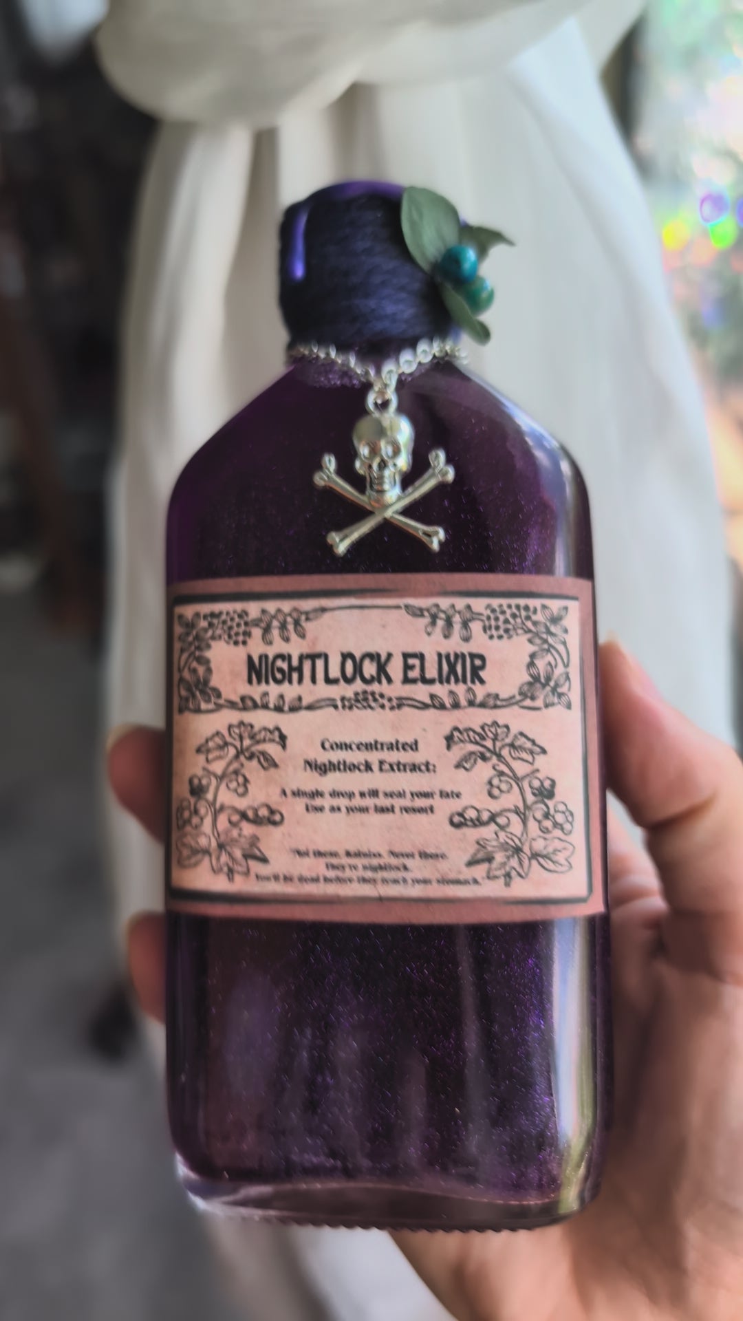 Nightlock Elixir (Fantasy Book Limited Edition Potion)