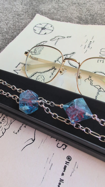 Treasure From the Reef Dice Glasses Chain