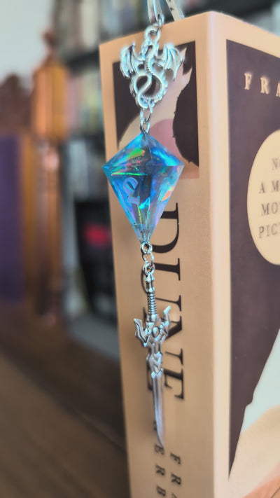 Elspeth Bookmark with Dice
