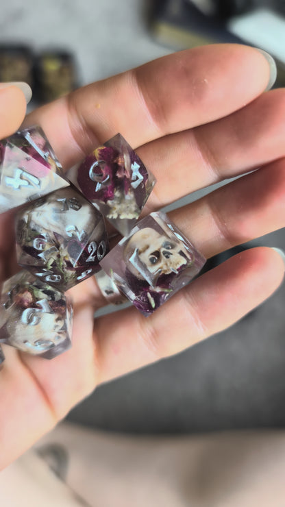 Vampire Skull Dice Set